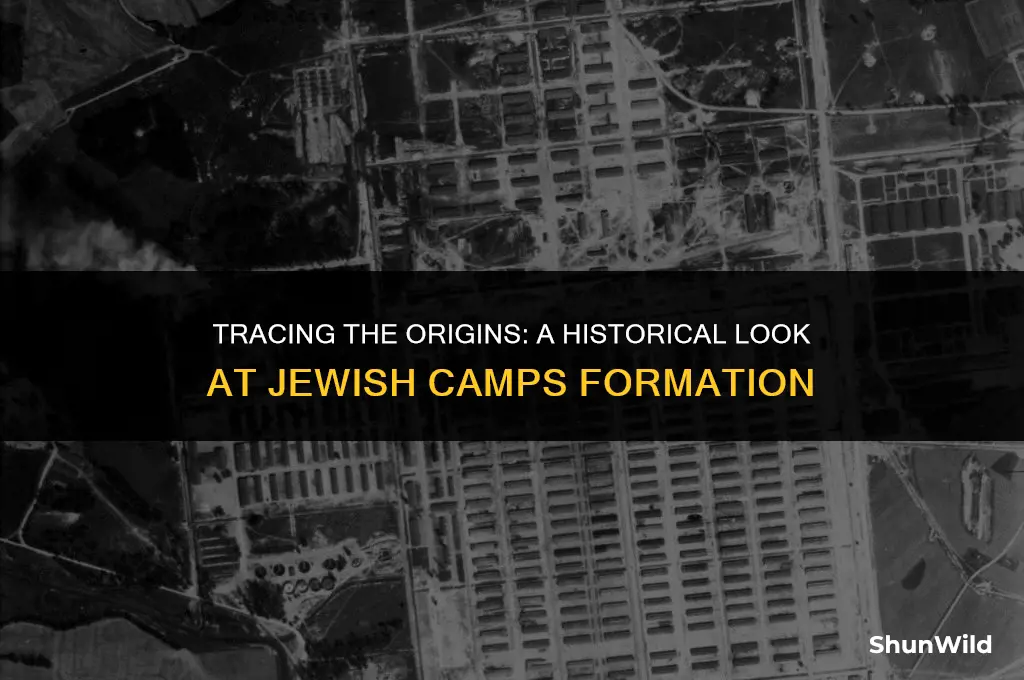 when did jewish camps form
