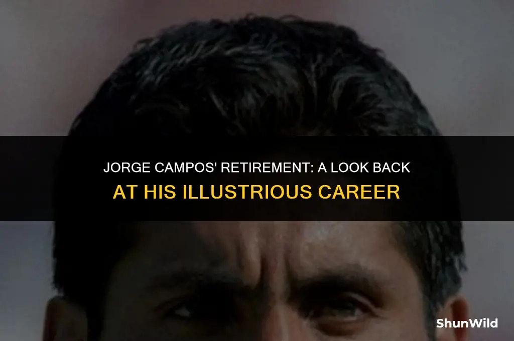 when did jorge campos retire