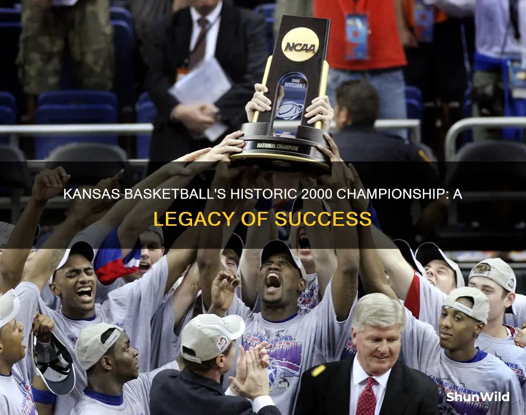 when did kansas basketball win 2000