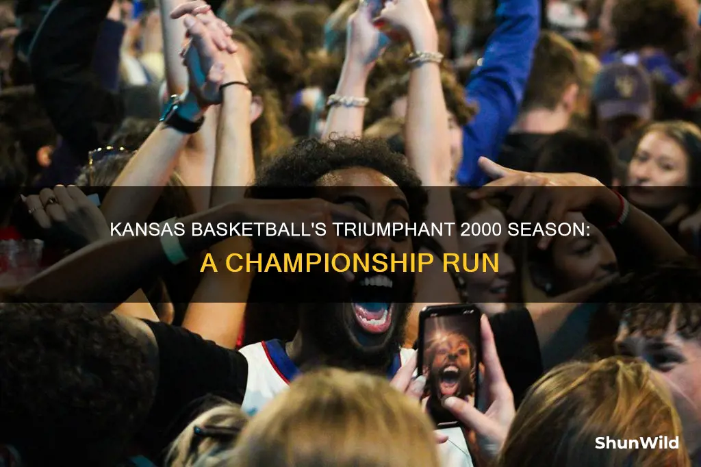 when did kansas basketball win 2000