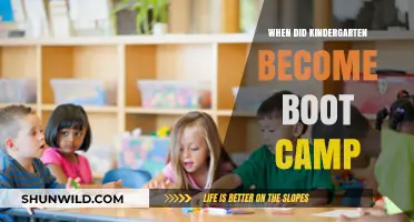 Kindergarten's Tough Shift: From Playful Learning to Boot Camp Mentality