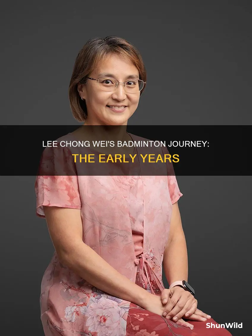 when did lee chong wei start badminton