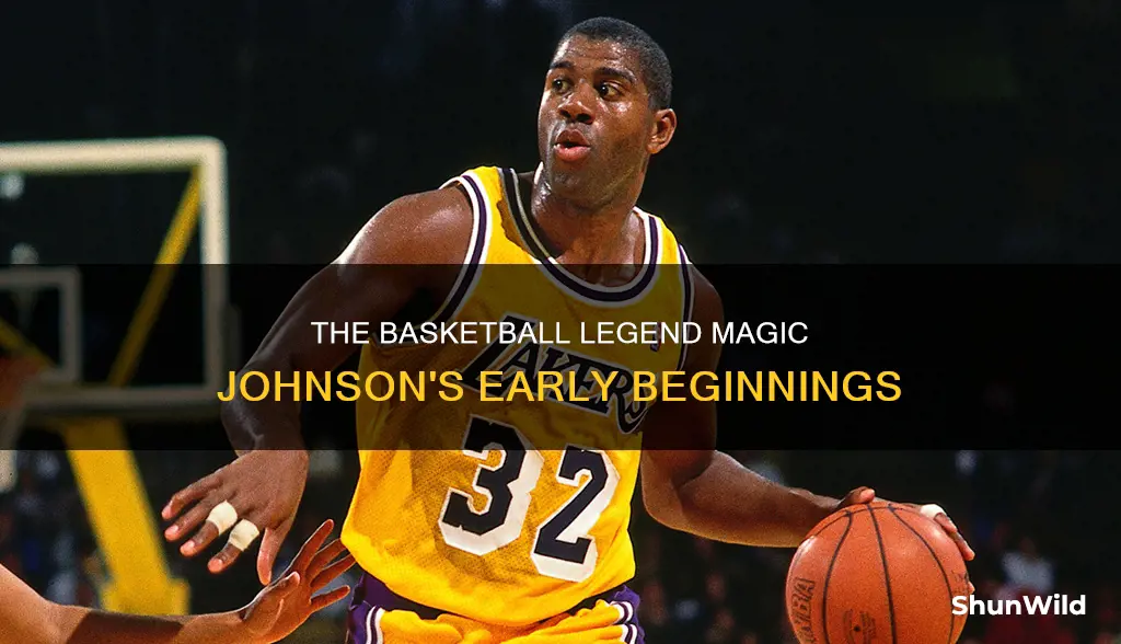 when did magic johnson start basketball