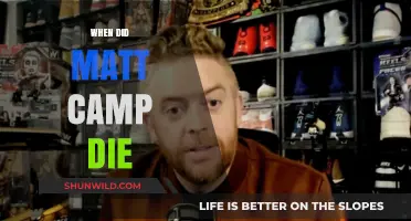 Tragic Loss: Remembering Matt Camp and His Impact