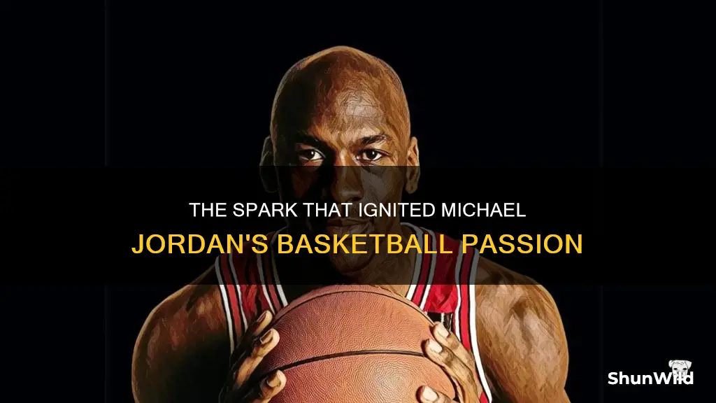 when did michael jordan start liking basketball