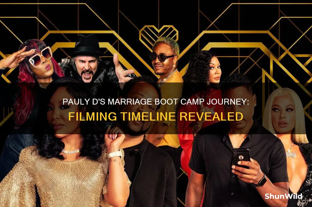 when did pauly d film marriage boot camp