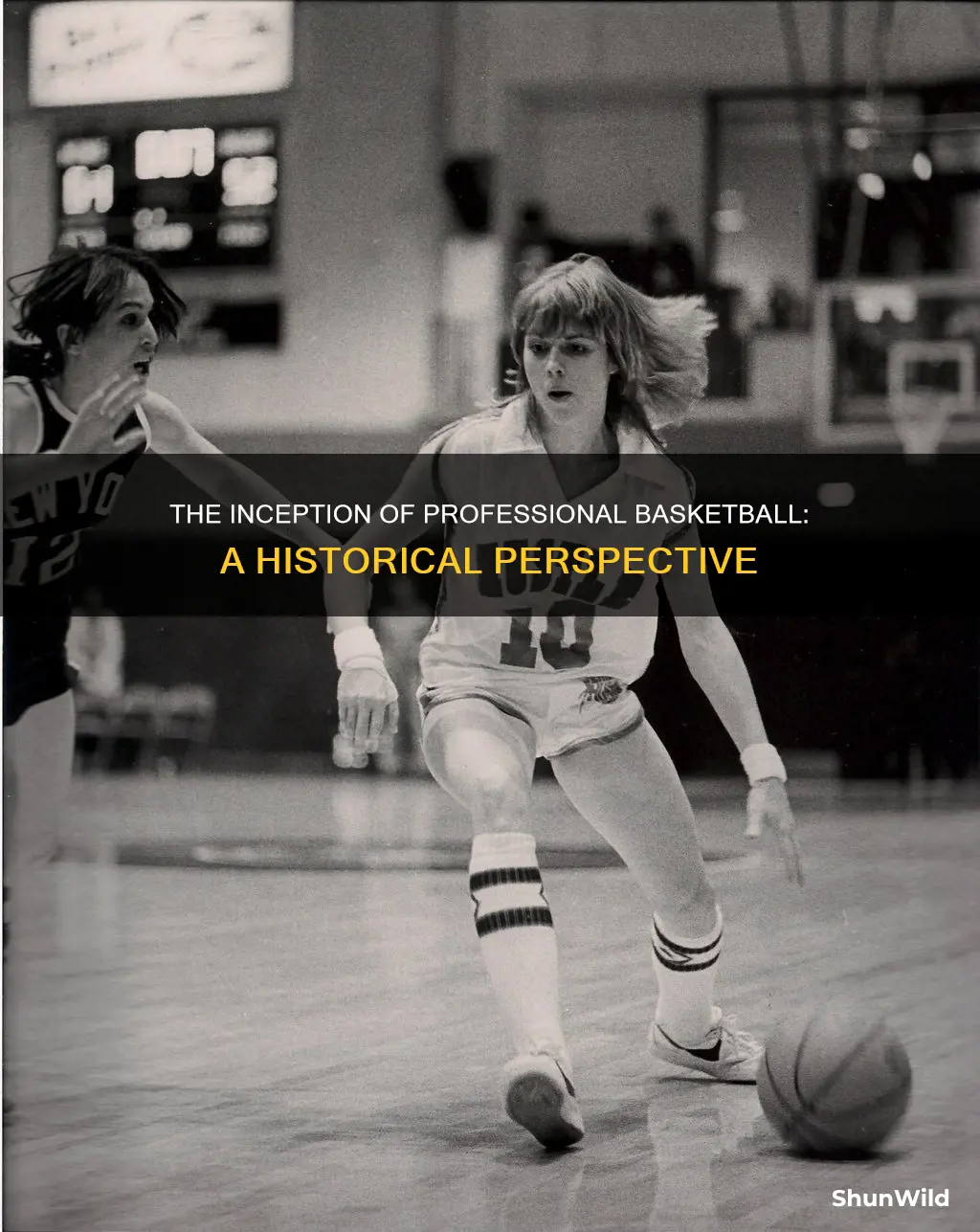 when did professional basketball start organizing
