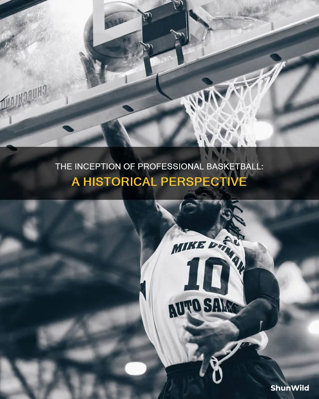 when did professional basketball start