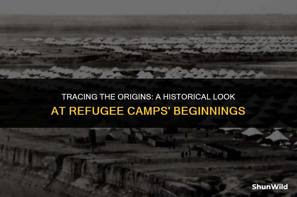 when did refugees camps starr