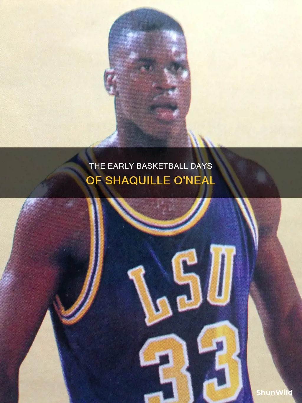 when did shaq start basketball
