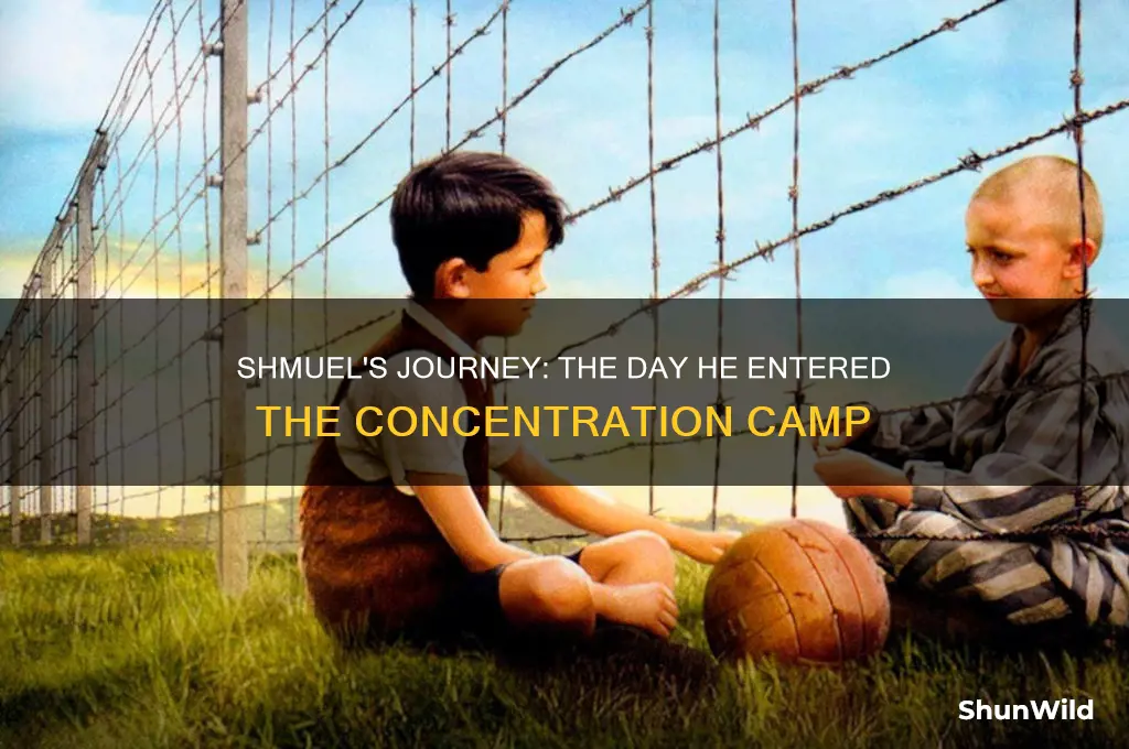 when did shmuel go to the concentration camp