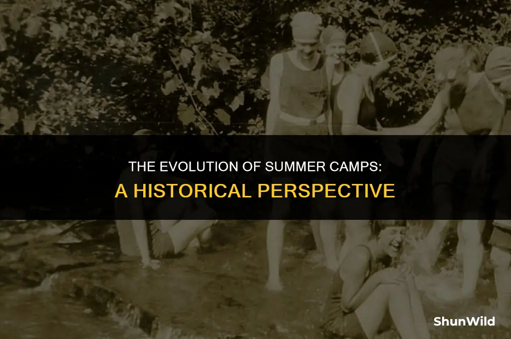 when did summer camps originate