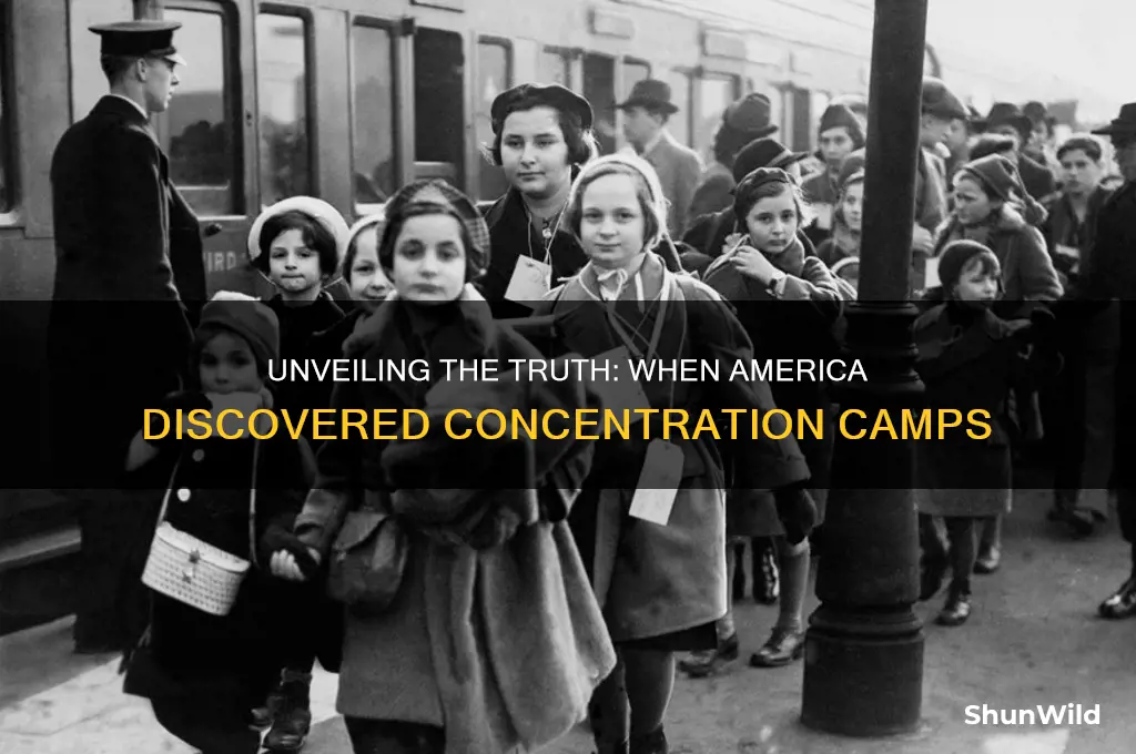 when did the american public learn about the concentration camps