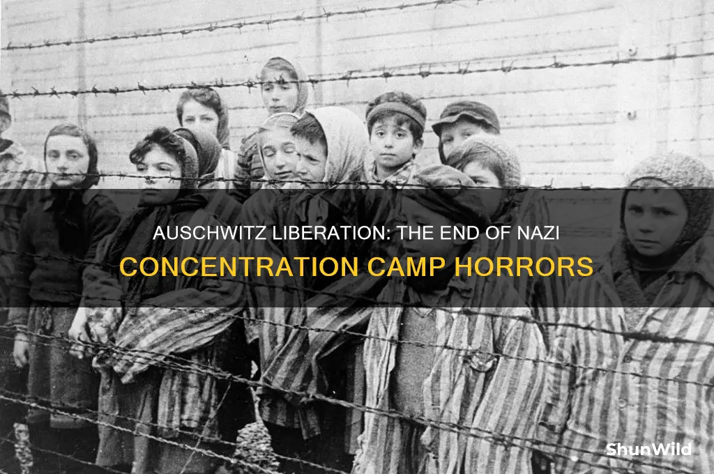 when did the auschwitz concentration camp end