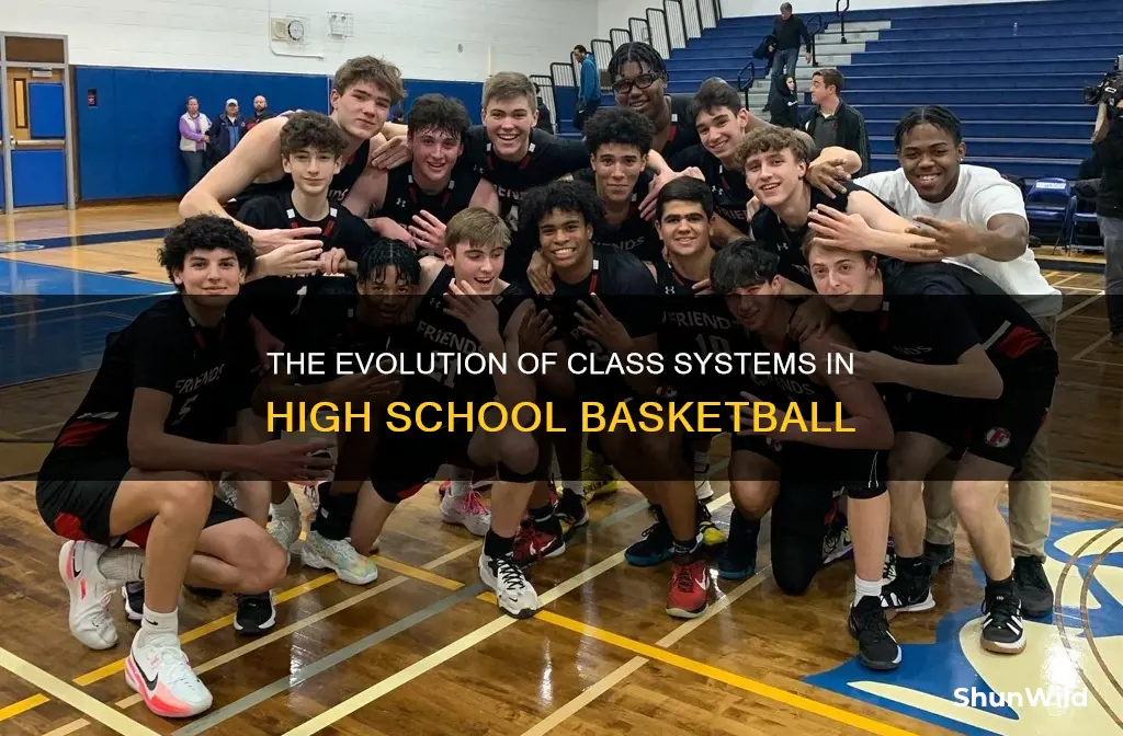 when did the class system stay in high school basketball