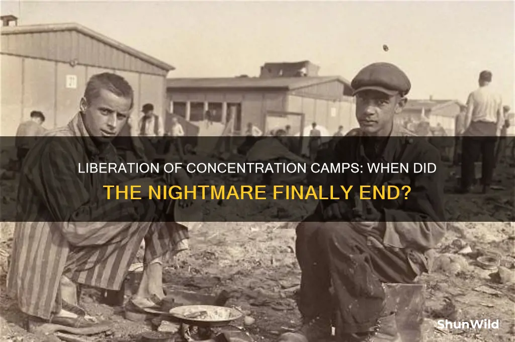 when did the concentration camp end