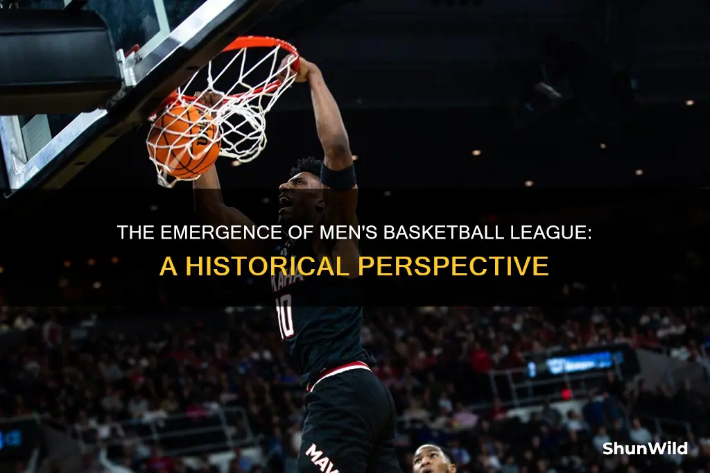 when did the first mens basketball league start