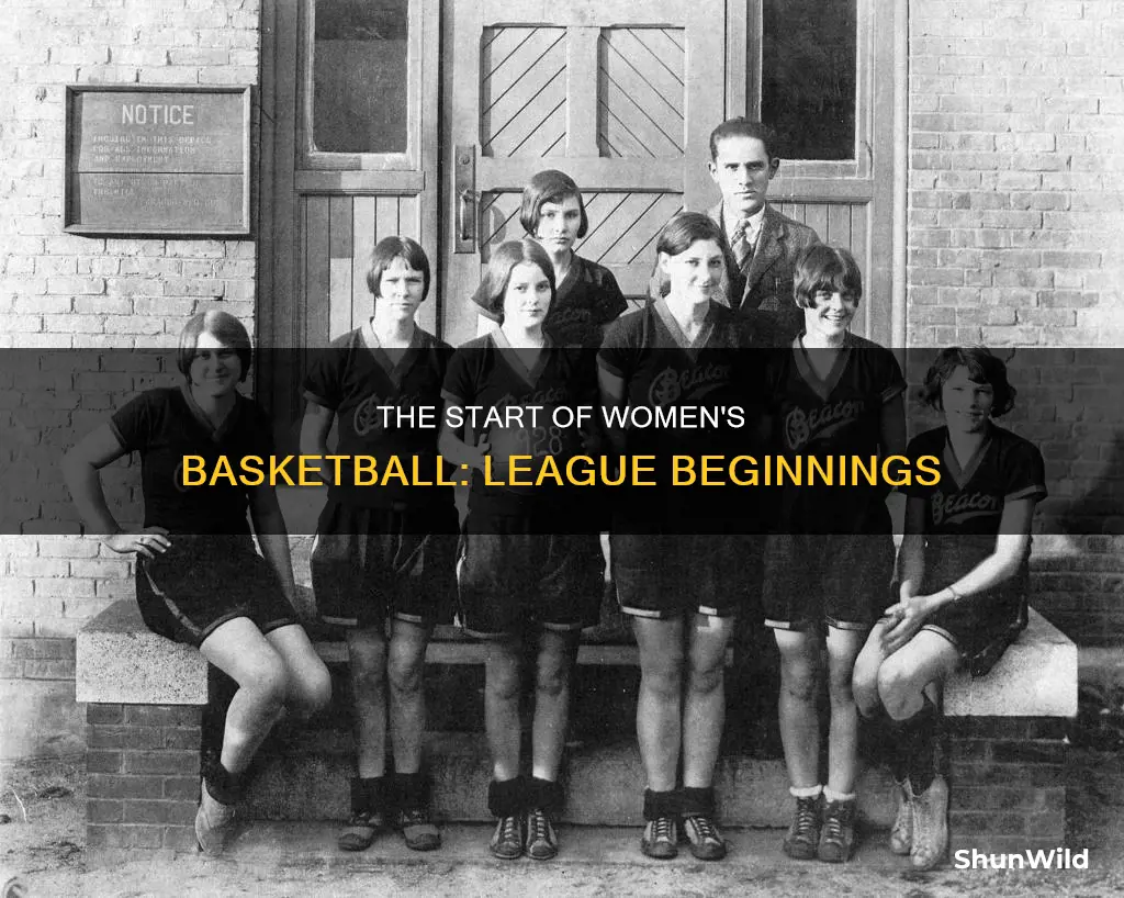when did the first womens basketball league start