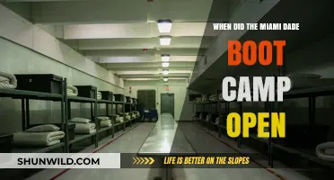 Miami-Dade Boot Camp: A Look at Its Opening and History