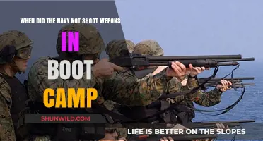 Navy Boot Camp's Shift: When Weapons Training Changed Forever