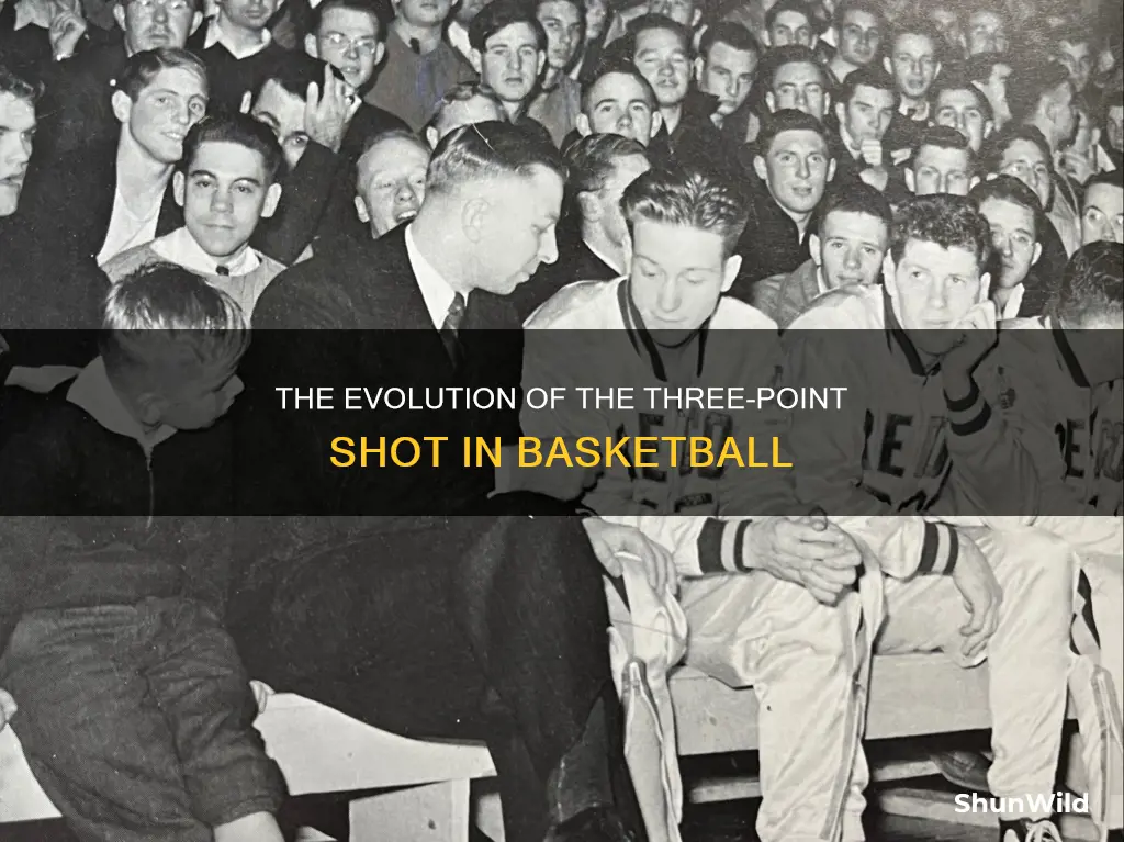 when did the three point shot in basketball start