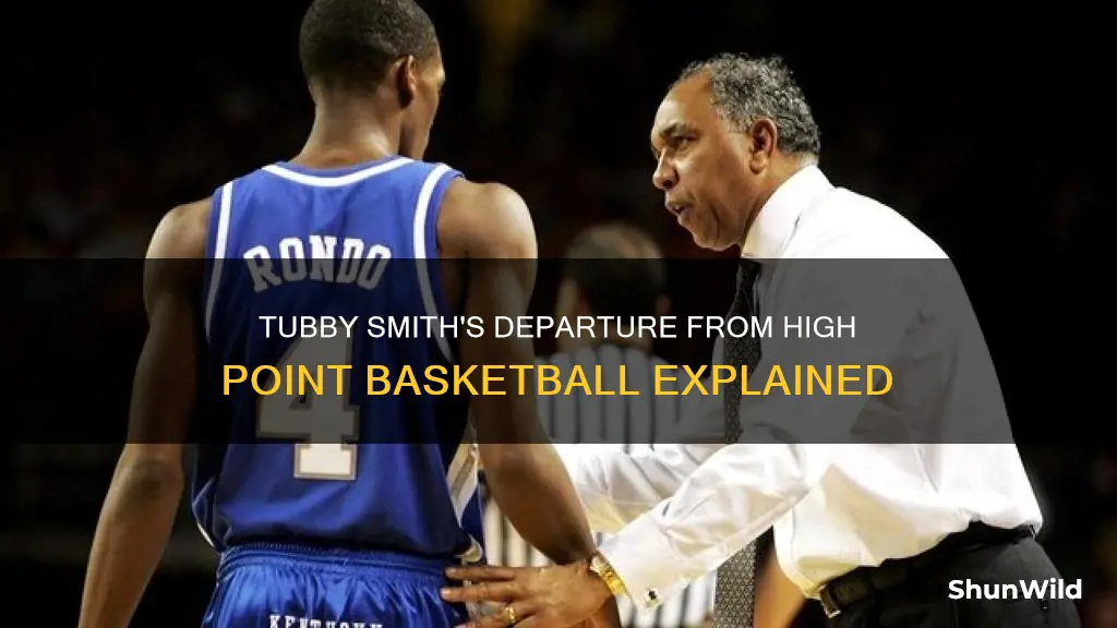 when did tubby smith leave high point basketball