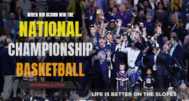 UConn's Basketball National Championship Triumphs: A History