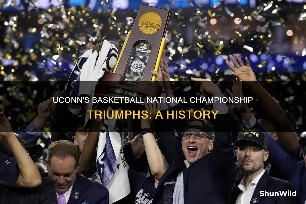 when did uconn win the national championship basketball