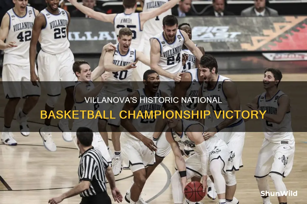 when did villanova win the national basketball championship