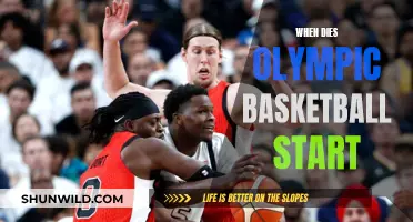 Olympic Basketball: When the Action Tips Off