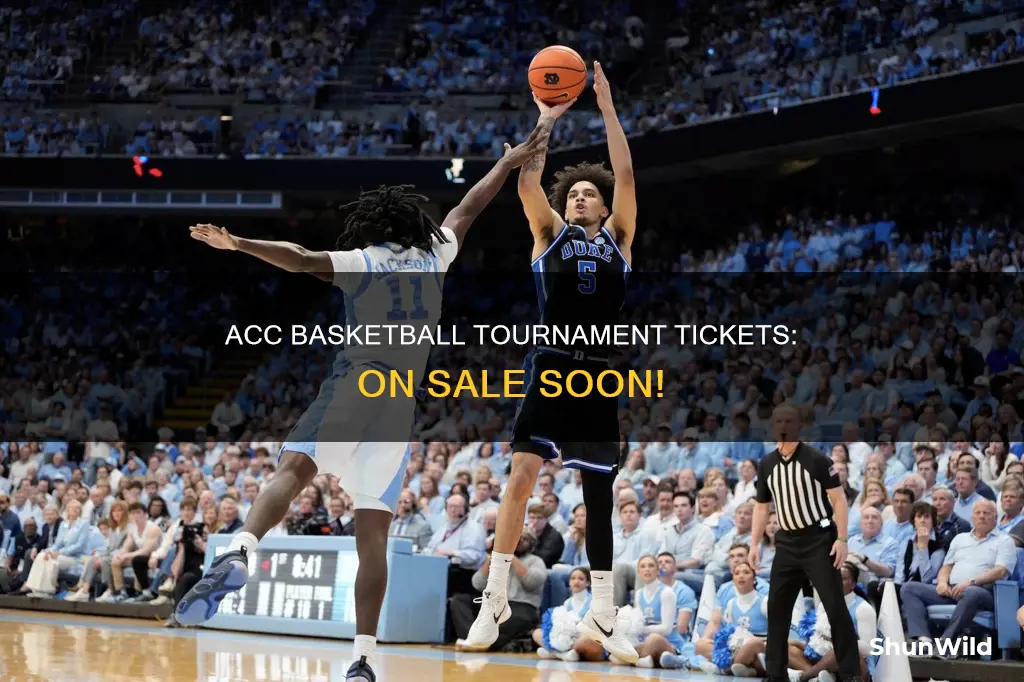 when do acc basketball tournament tickets go on sale