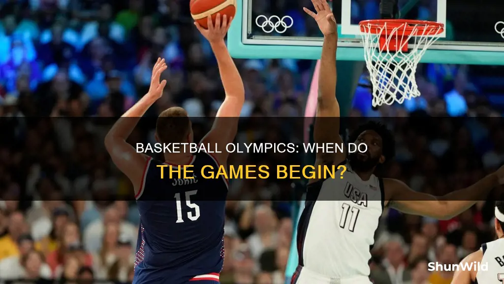 when do basketball olypics start
