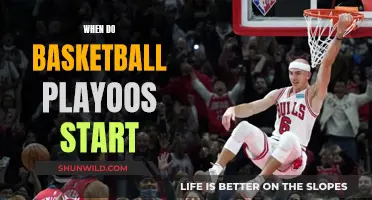 The Basketball Playoff Picture: When Do Games Kick Off?