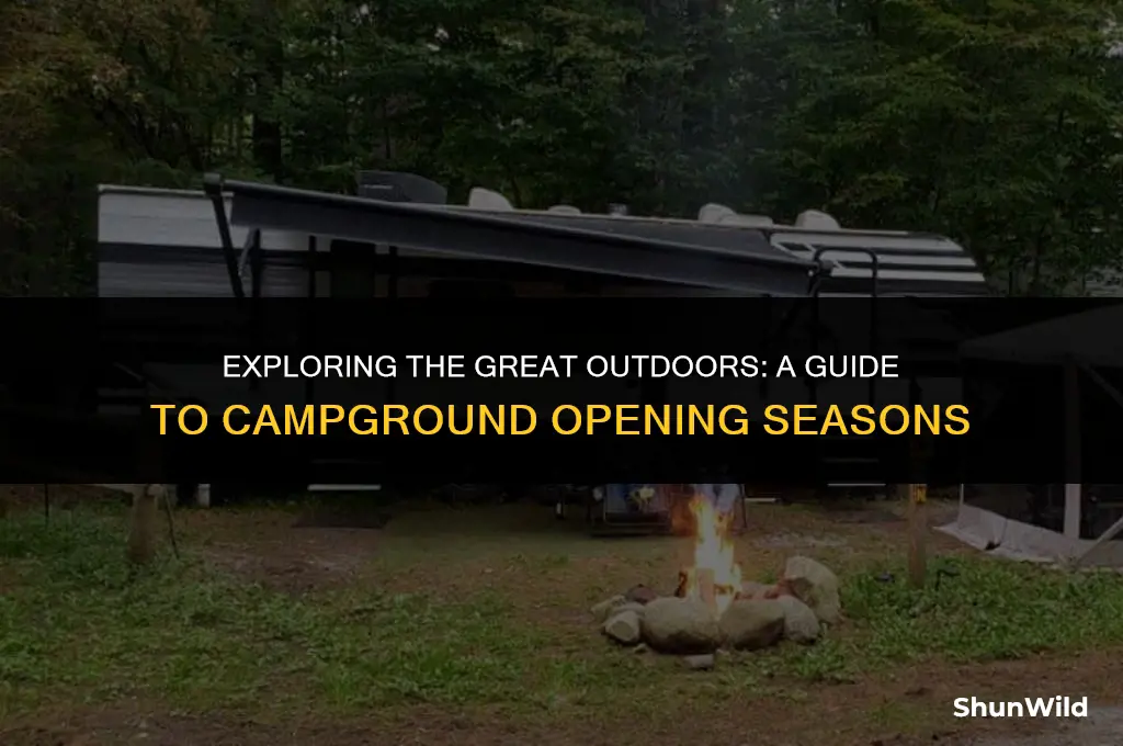 when do camp grounds open