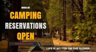Secure Your Spot: A Guide to Camping Reservation Openings