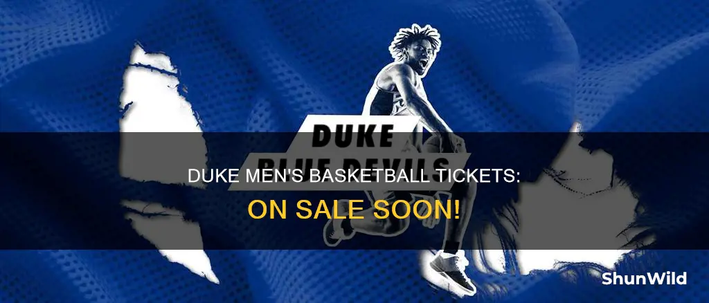 when do duke men
