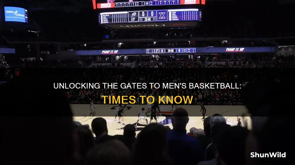 when do gates open men