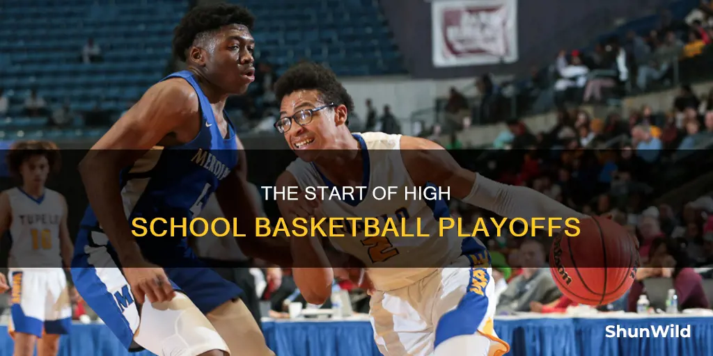 when do high school basketball playoffs start