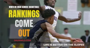 The Release of High School Basketball Rankings