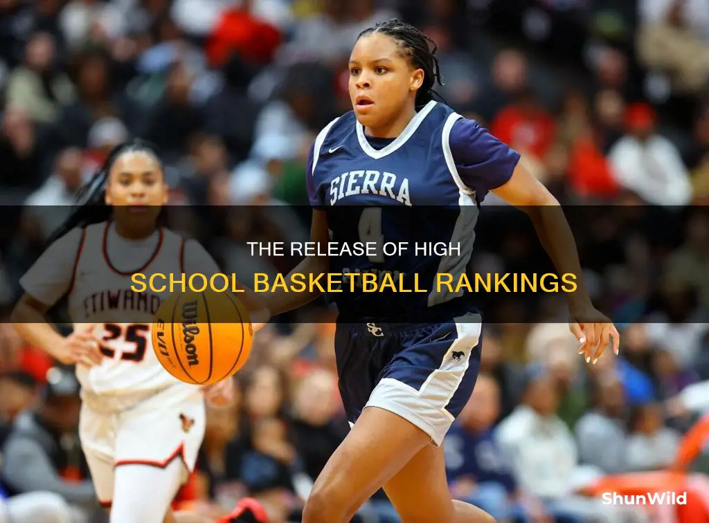 when do high school basketball rankings come out