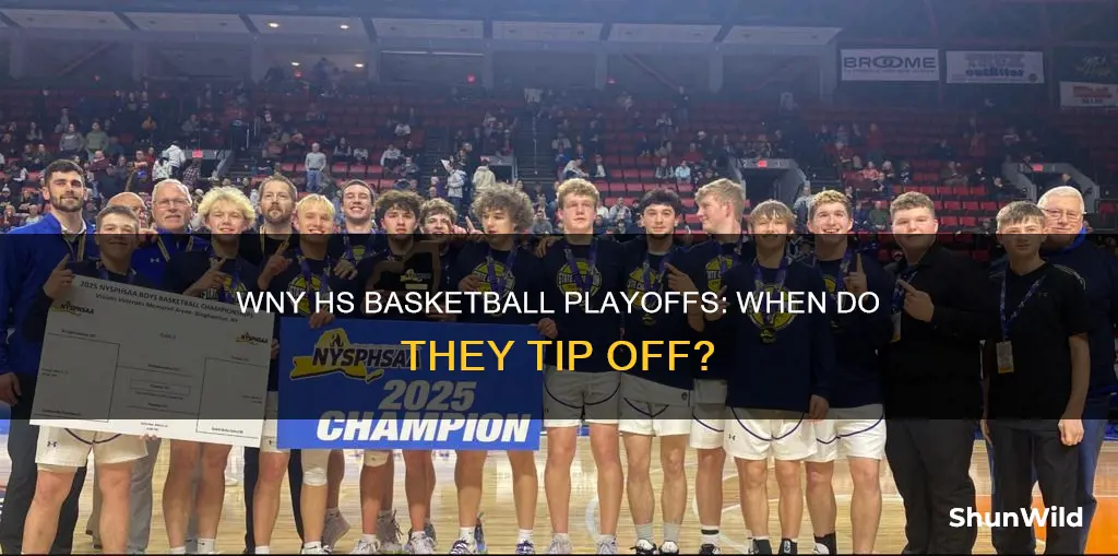 when do hs basketball playoffs start wny