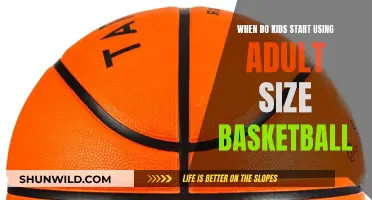 Basketball Transition: Adult-Sized Balls for Kids' Growth