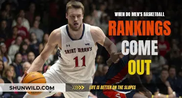 Basketball Buzz: Men's Ranking Release Dates