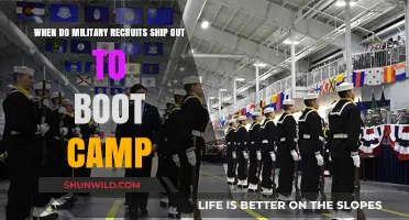 Military Recruits' Boot Camp Departure Timeline: What to Expect