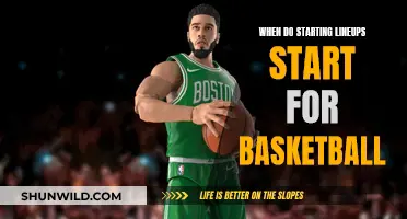The Countdown to Tip-off: When Do Lineups Lock In?
