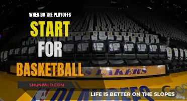 The Basketball Playoffs: When Do They Begin?