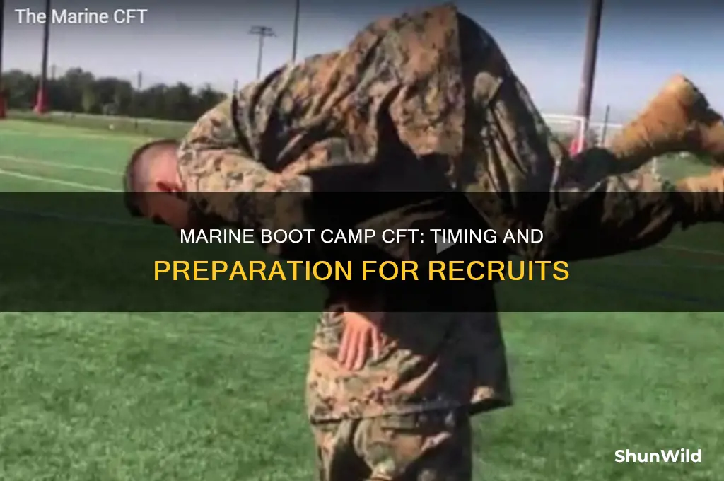 when do you do the cft in marine boot camp