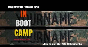 Earning Your Identity: When Name Tapes Are Issued in Boot Camp