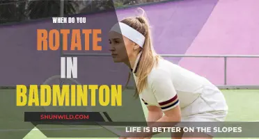 Rotating in Badminton: When and Why You Should Do It