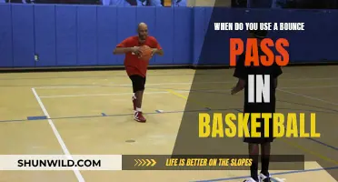 Mastering the Art of the Bounce Pass: When and How to Use It